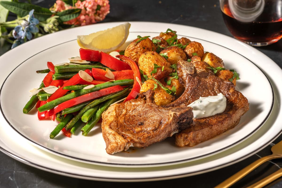 Moroccan-Spiced Lamb Chops