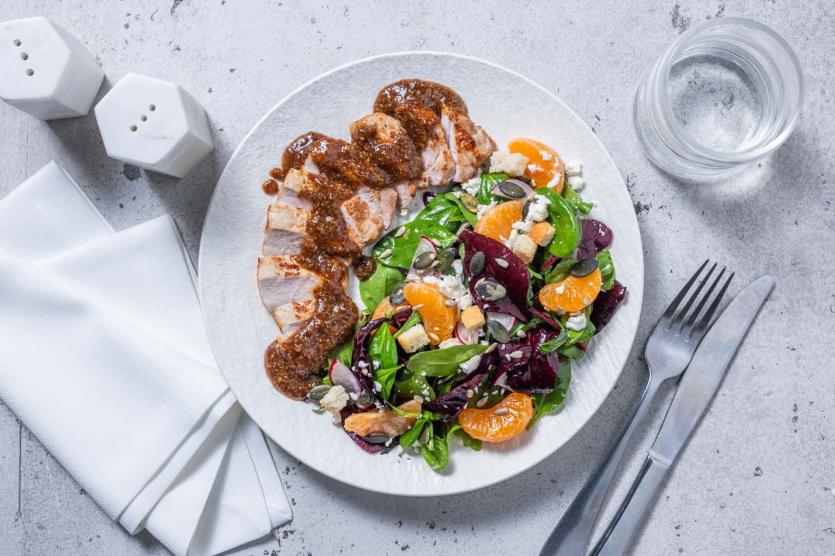 Smart Apricot-Mustard Pork Chops Recipe | HelloFresh