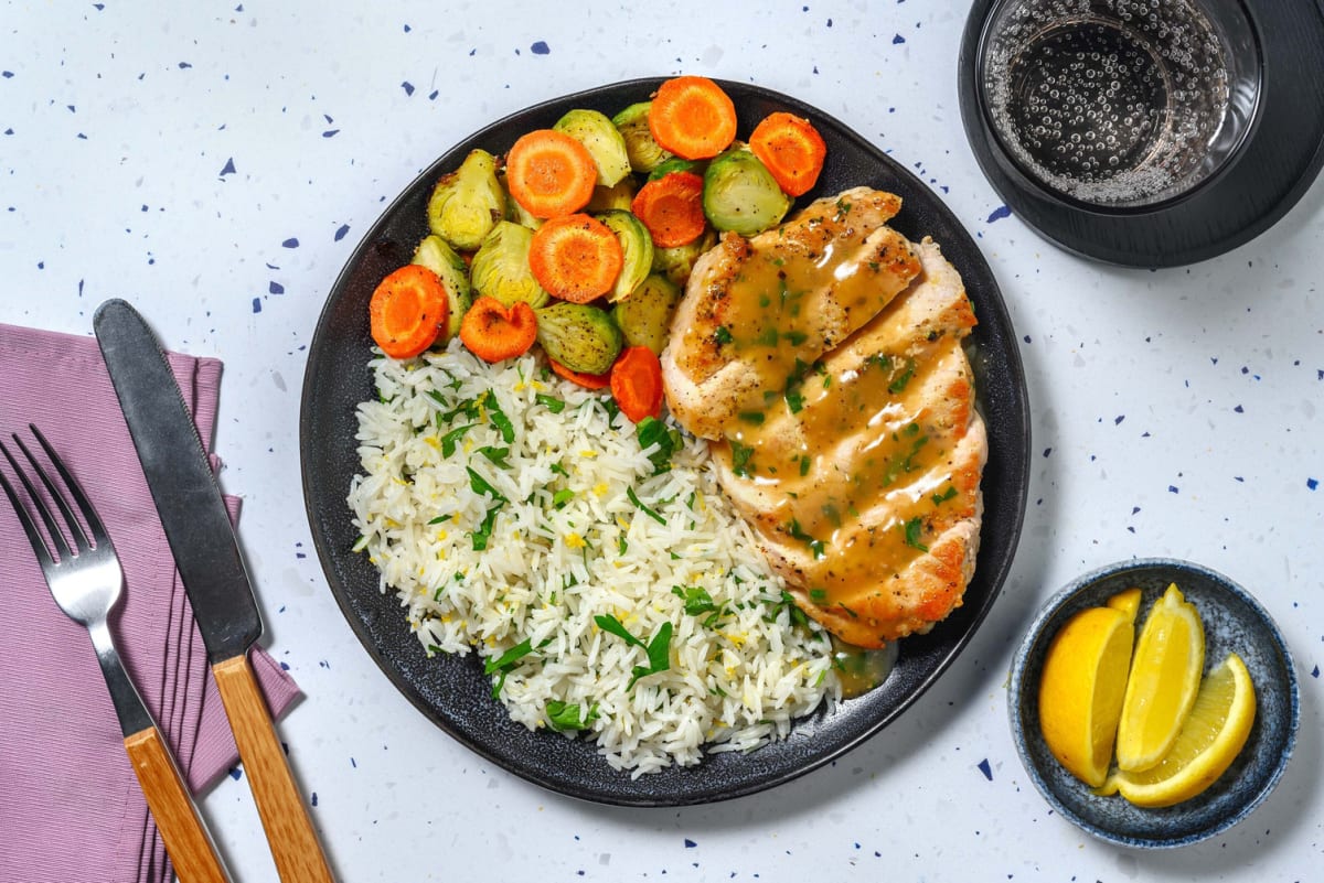 Lemon-Pepper Pork Chops