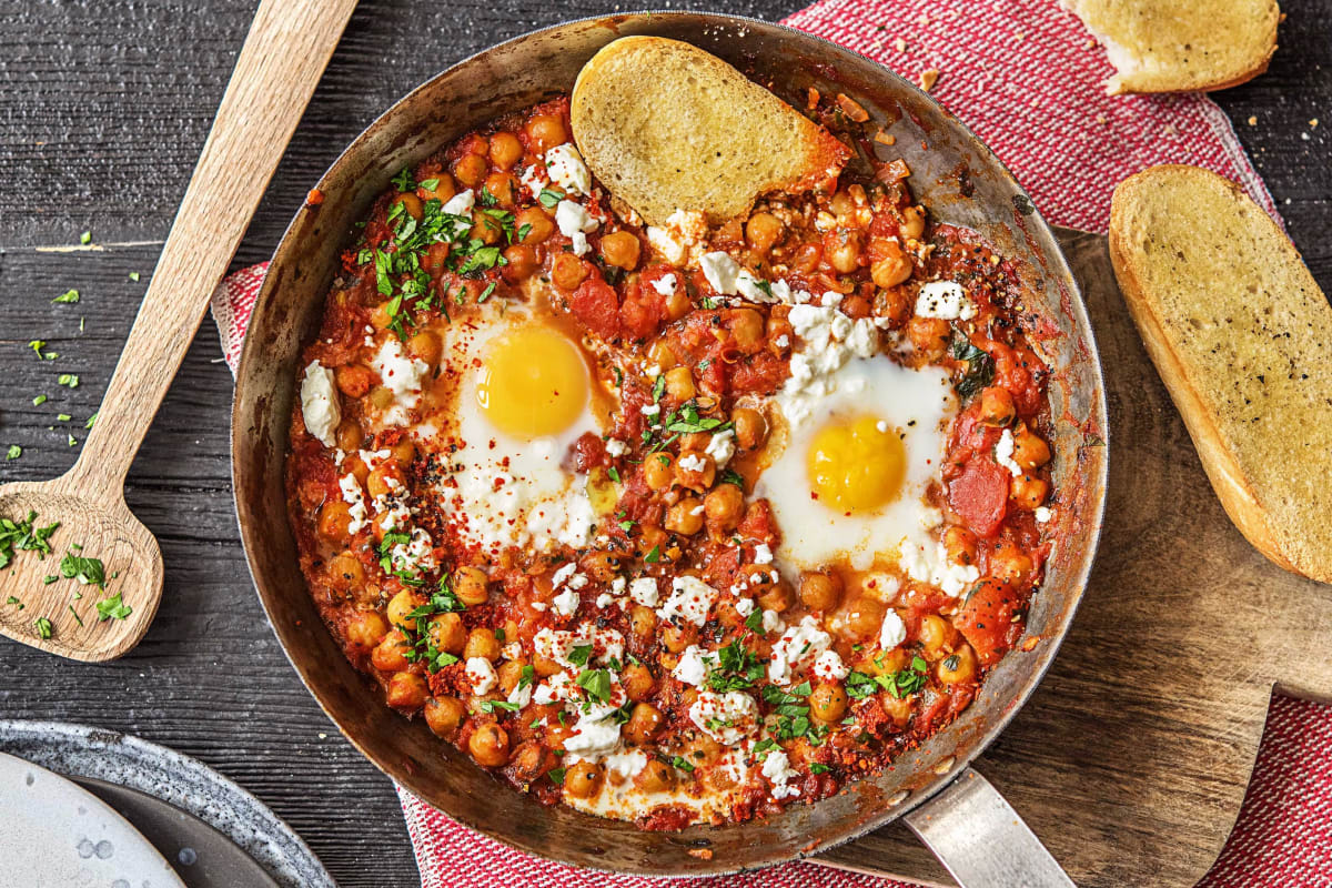 Cozy Chickpea and Egg Skillet