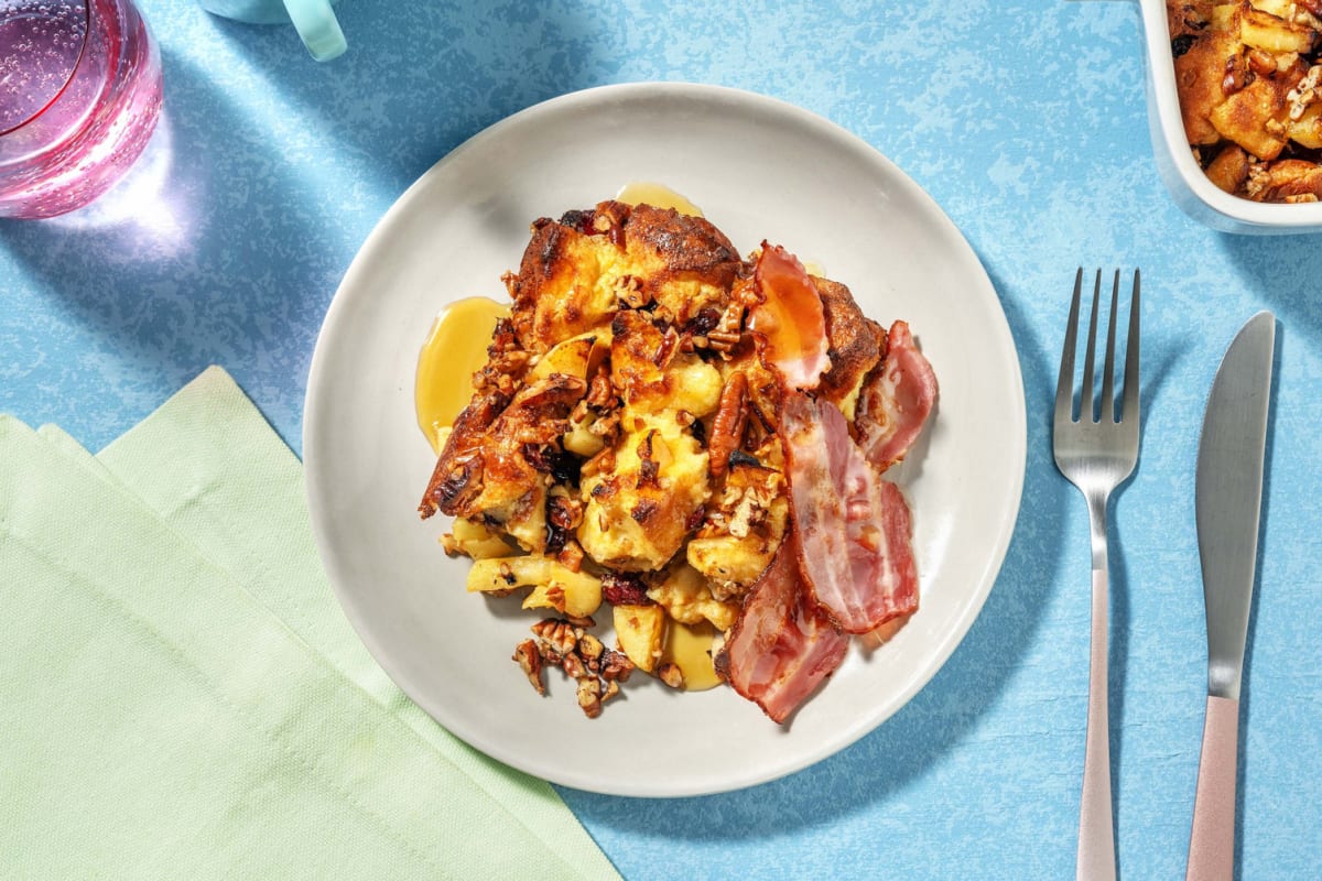 Cranberry-Apple French Toast Bake