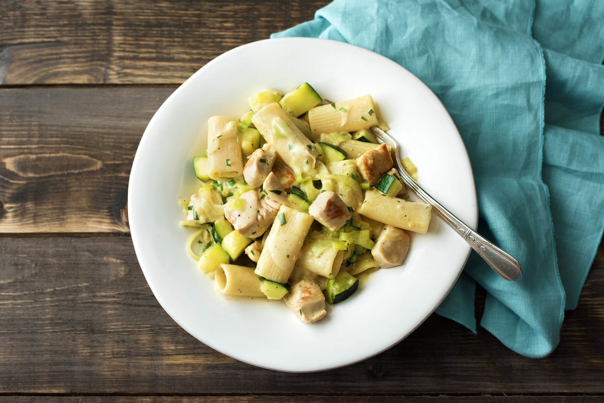 Creamy Chicken Rigatoni