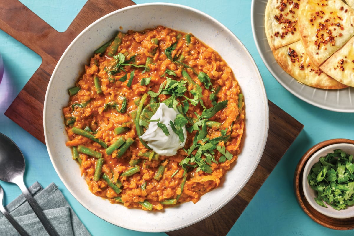 Creamy Coconut & Lentil Dhal