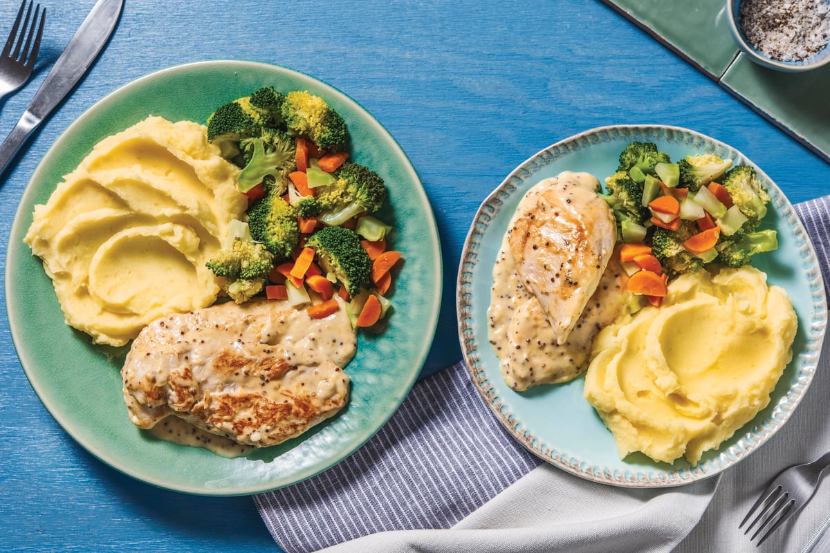 Creamy Honey Mustard Chicken