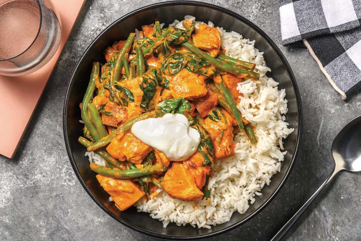 HelloHero: Indian Chicken & Sweet Potato Curry