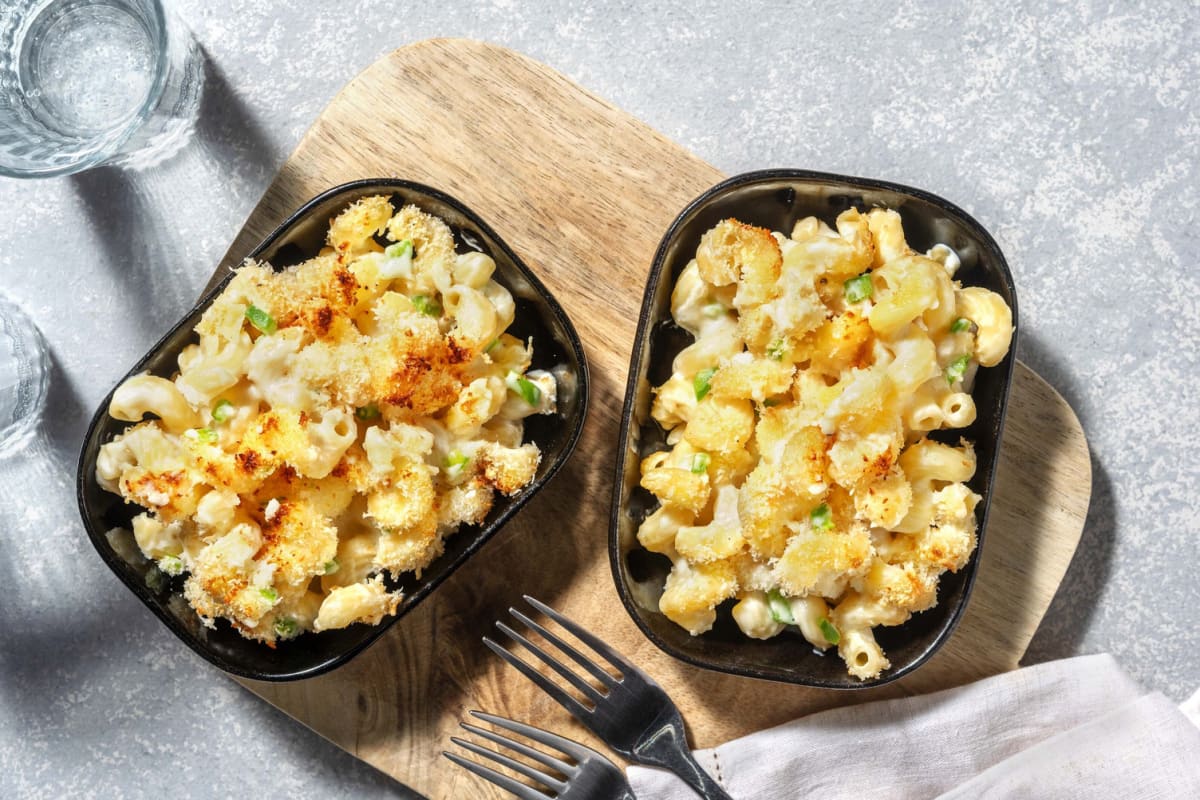 Creamy Jalapeño Popper Mac and Cheese