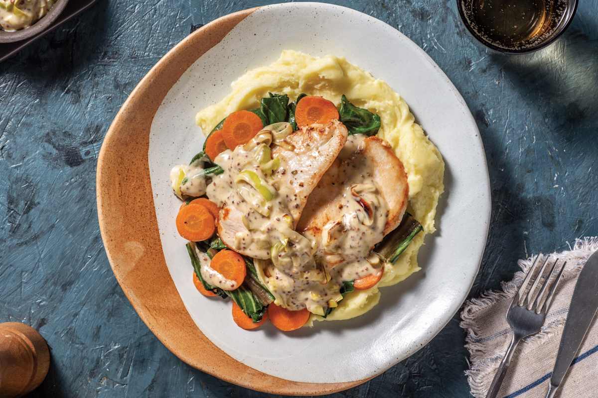 Creamy Mustard Chicken