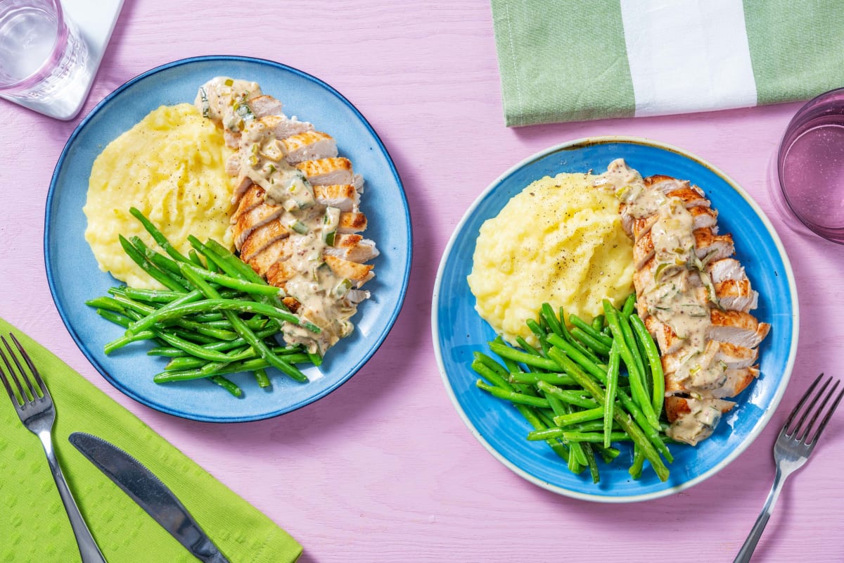 Creamy Mustard Chicken Recipe | HelloFresh