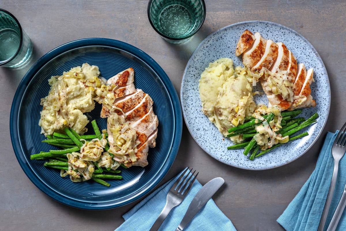 Creamy Mustard Chicken Recipe HelloFresh