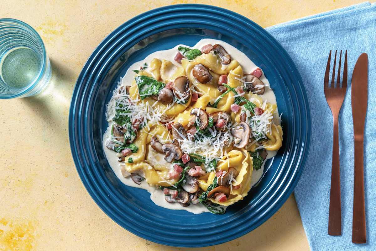 Creamy Pumpkin Ravioli