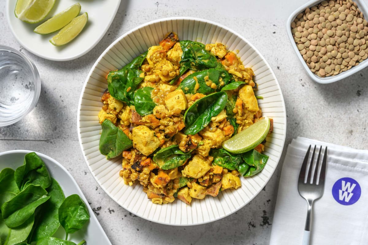 Creamy Spiced Lentil and Chicken Curry