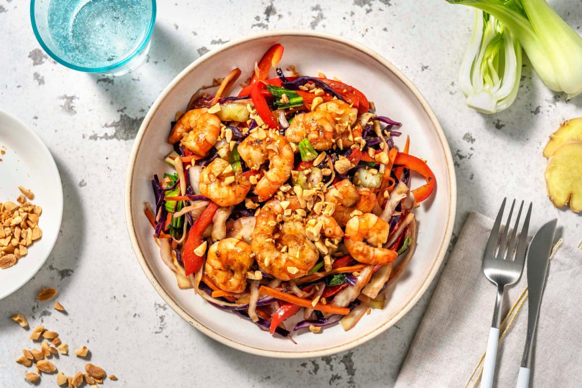 Smart Hoisin-Glazed Shrimp