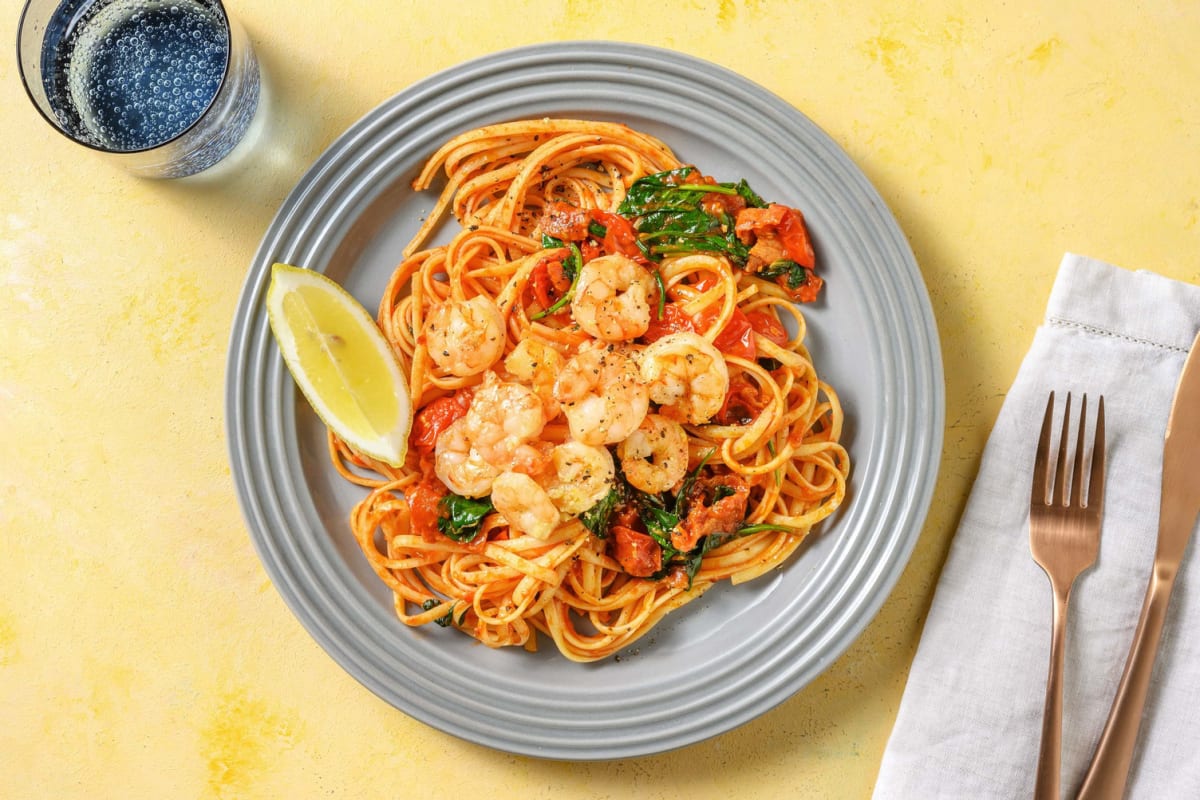 Lemony Shrimp Scampi