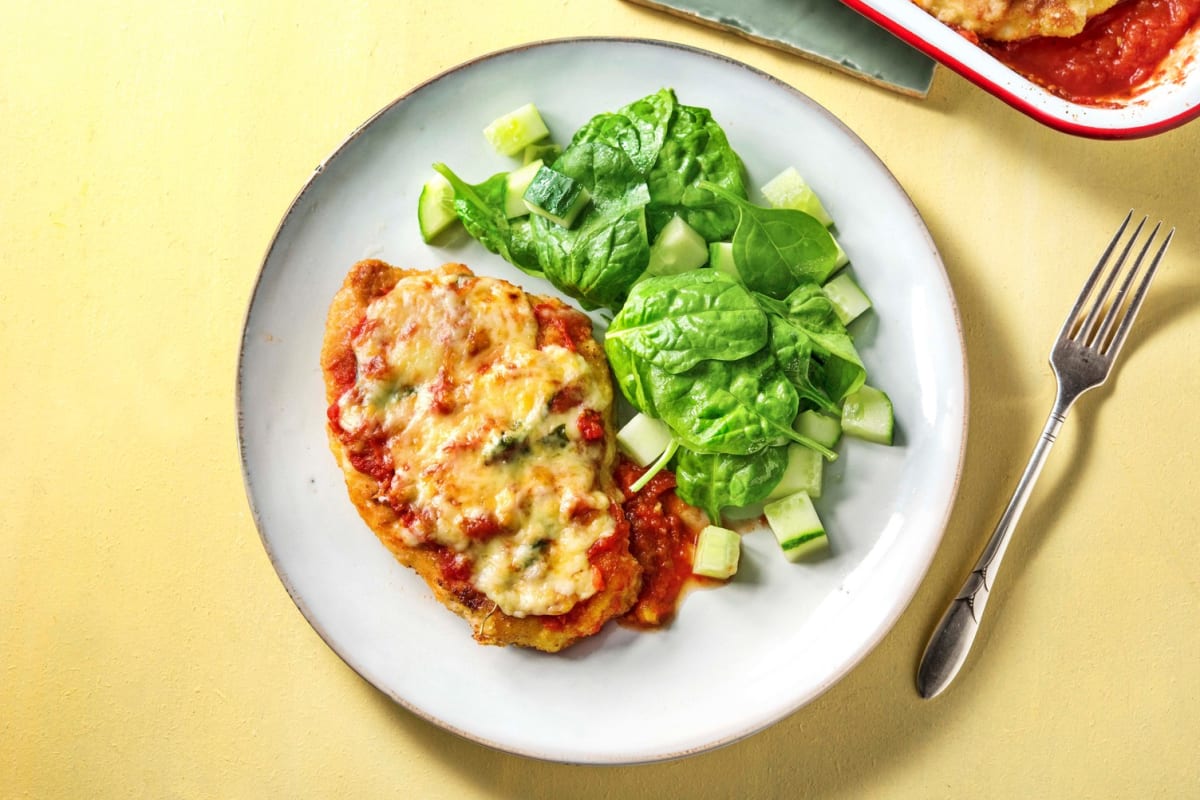 Crispy Chicken Parmigiana