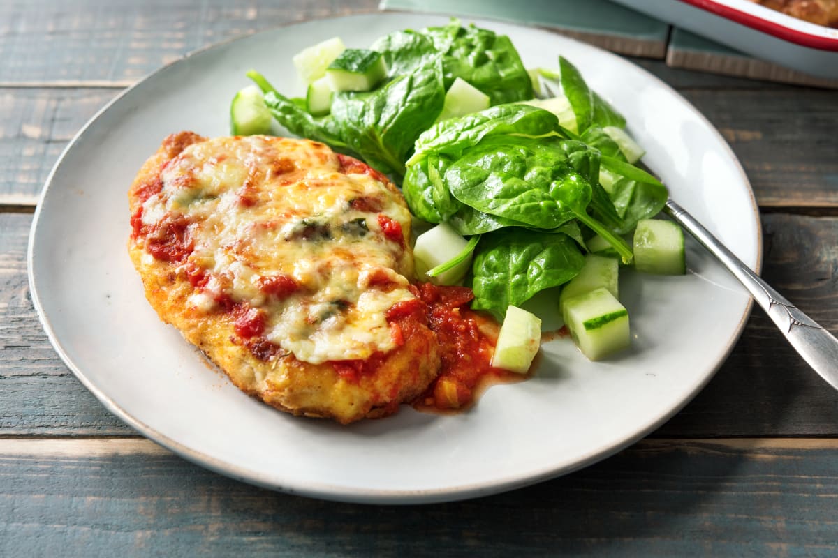 Crispy Chicken Parmigiana