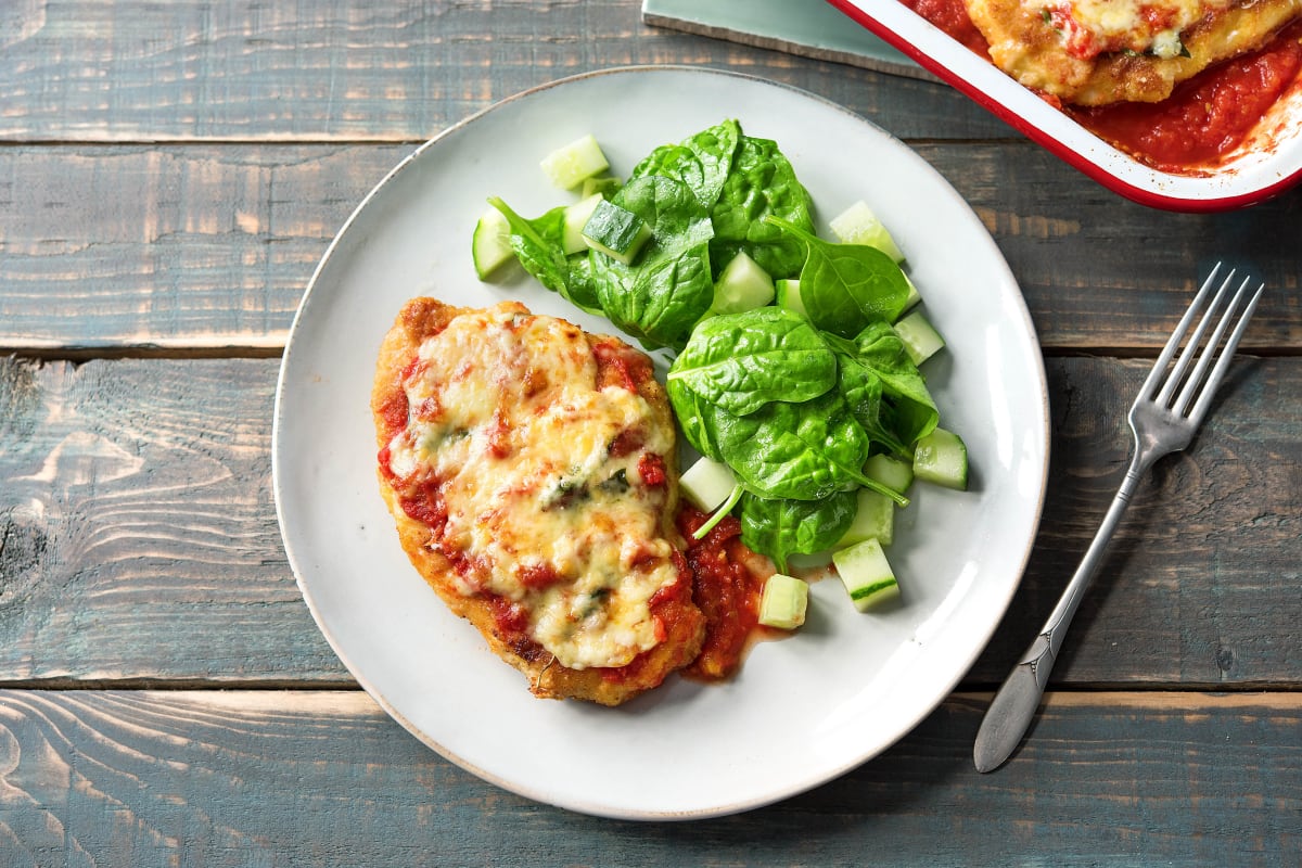 Crispy Chicken Parmigiana