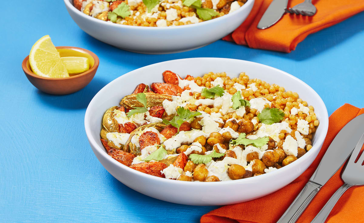 Spiced Chickpea & Couscous Bowls