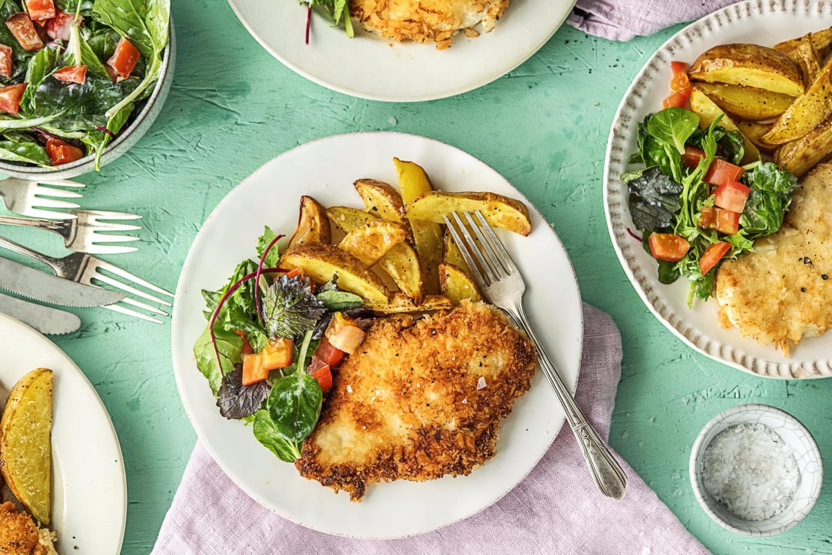 Crispy Pan-Fried Chicken