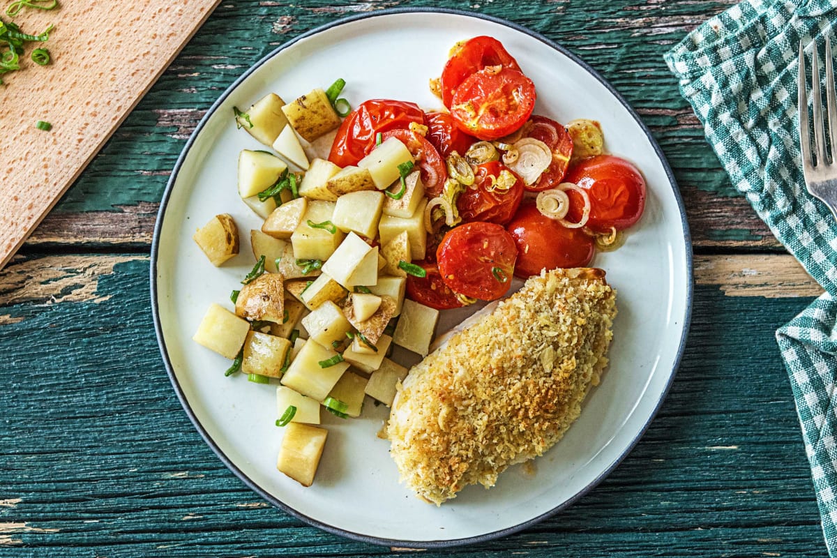 Crispy-Top Parmesan Chicken