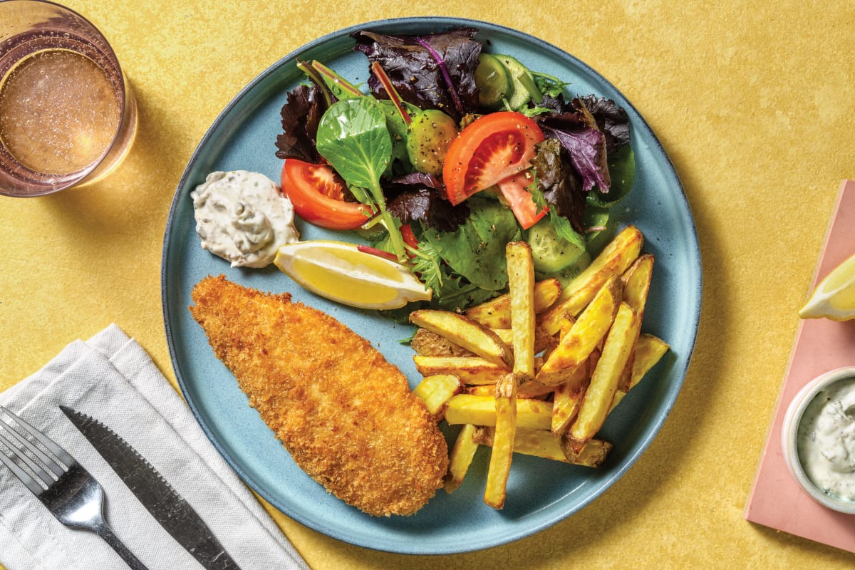 Crumbed Fish & Chips