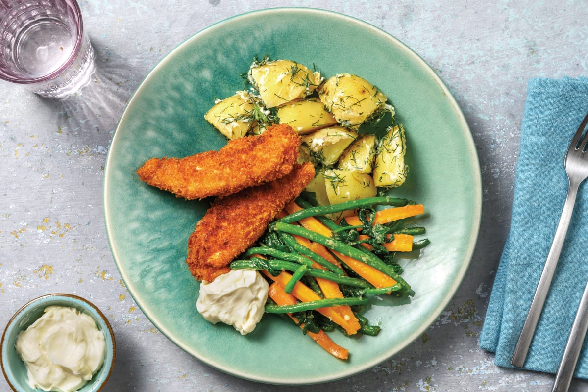 Plant-Based Crumbed Chick'n Tenders