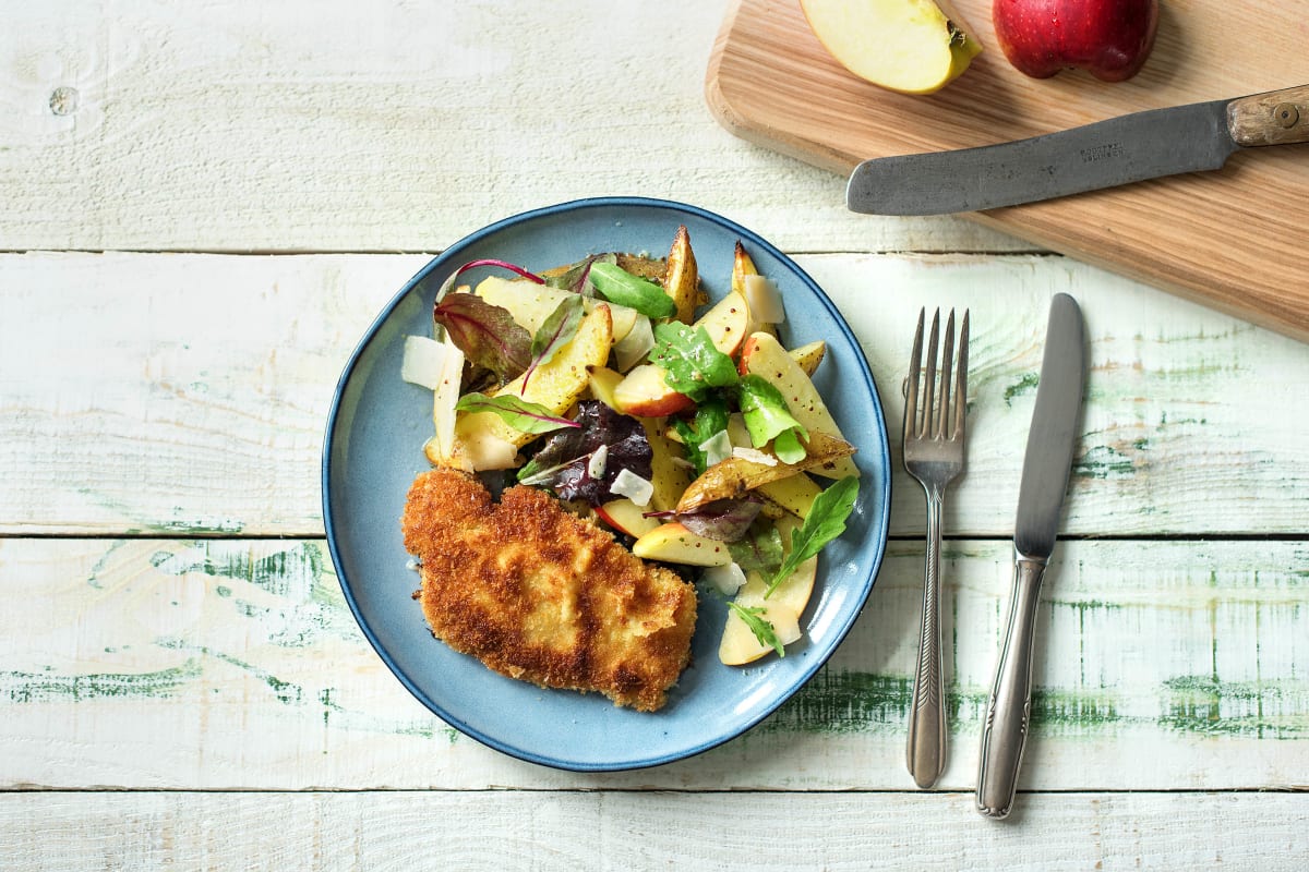 Crunchy Pork Schnitzel