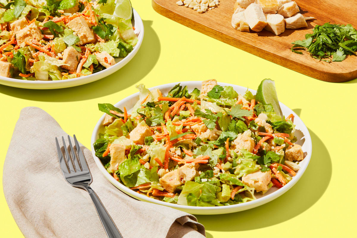 Crunchy Thai Chili-Lime Chicken Salad