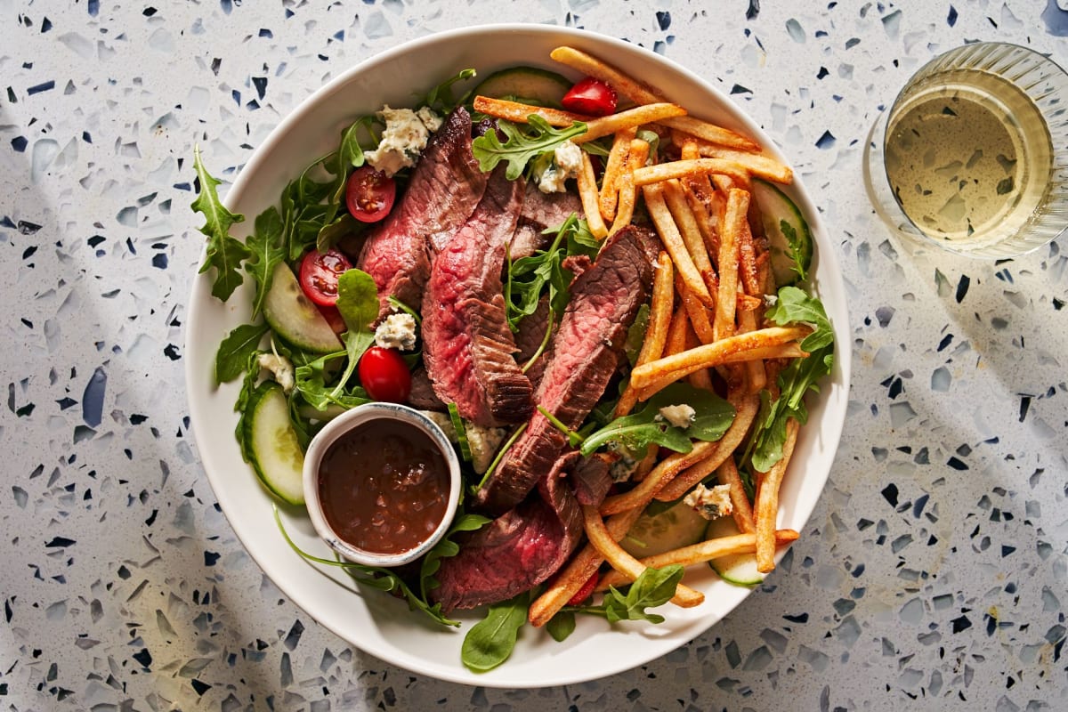 Steak Frites and Garlic AIoli