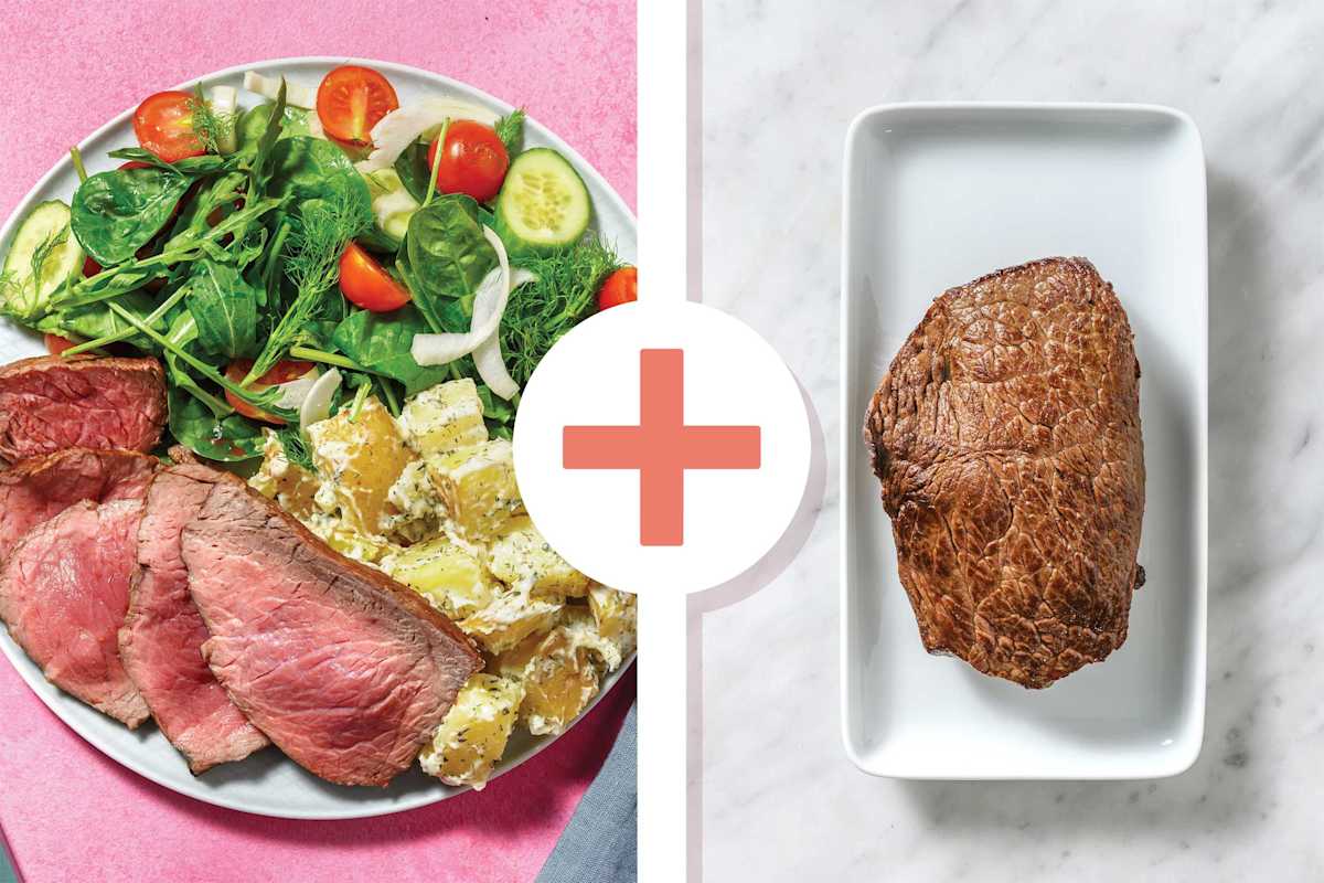Double Honey Mustard Beef Steak
