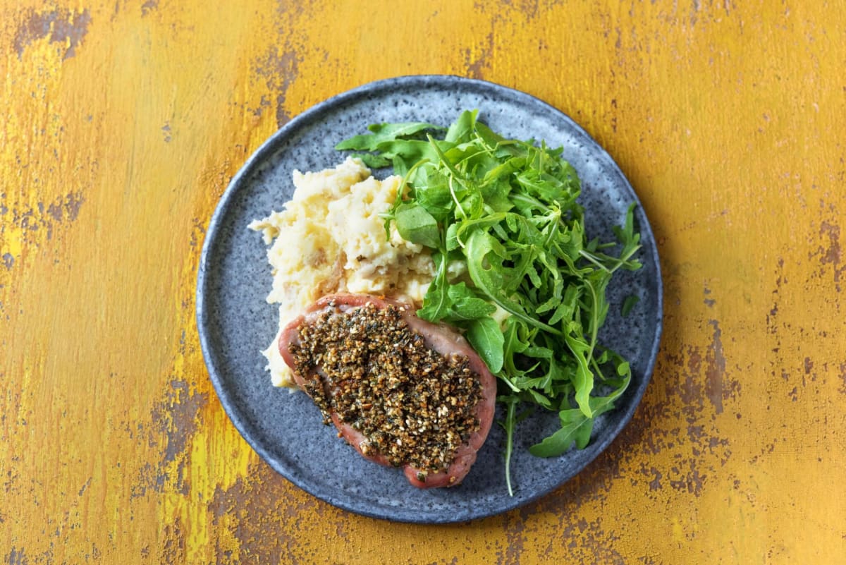 Dukkah-Crusted Pork Chops