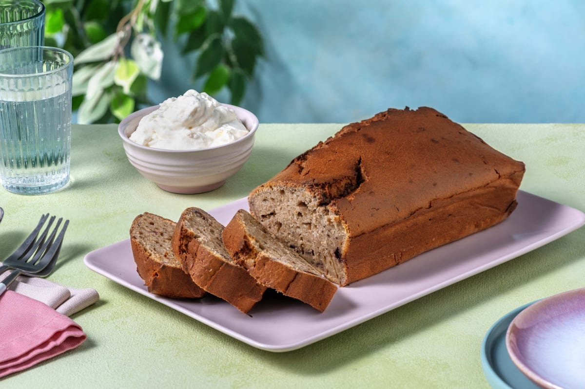 Gâteau aux bleuets et au citron