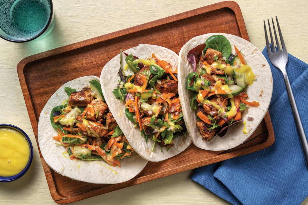 Easy Jerk Chicken Tacos