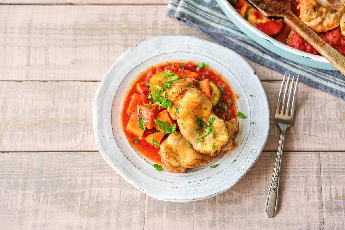 Easy Chicken Tray Bake