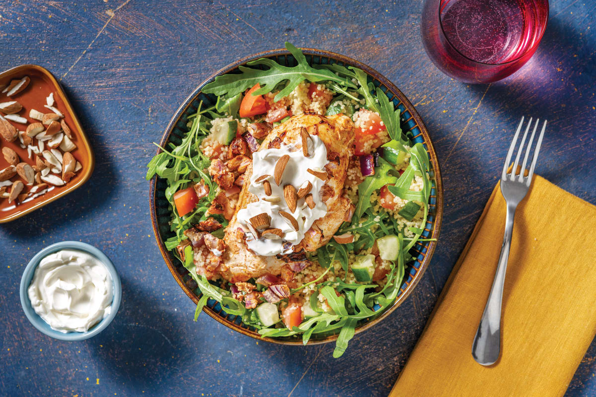 Easy Nan's Yoghurt Chicken & Couscous Salad Recipe HelloFresh