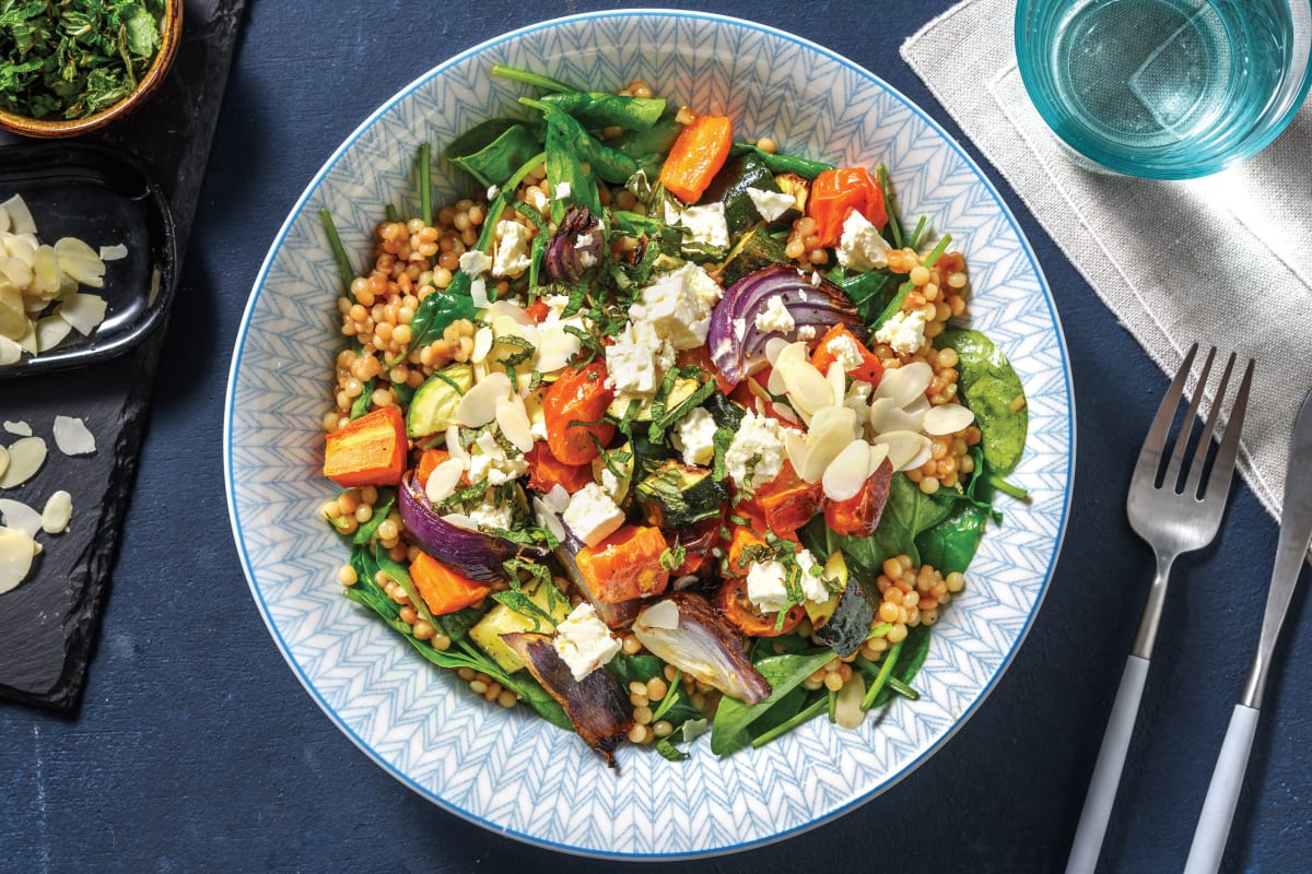 Easy Roasted Veggie & Pearl Couscous Bowl Recipe | HelloFresh