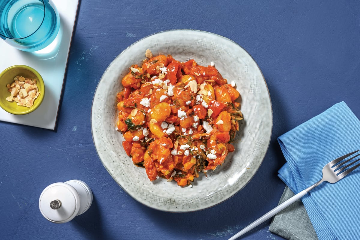 Easy Tomato & Red Pesto Gnocchi