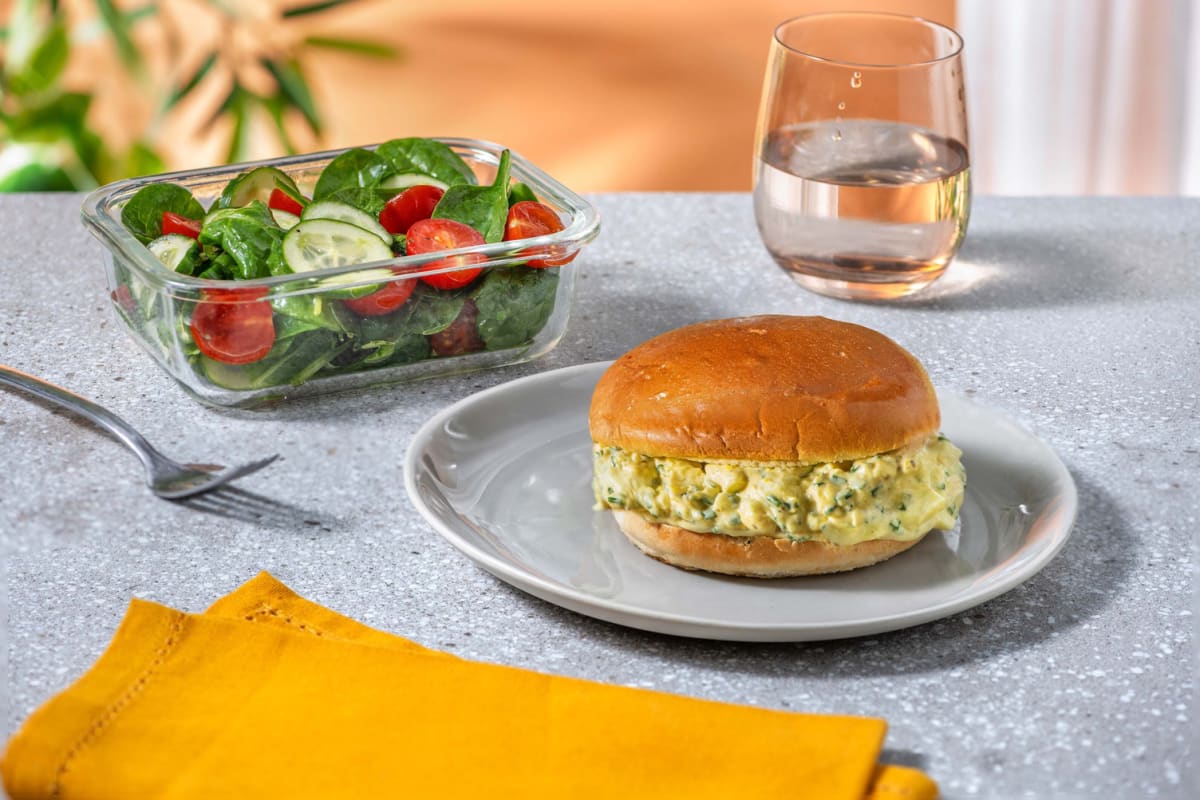 Eggcellent Egg Salad Sandwich