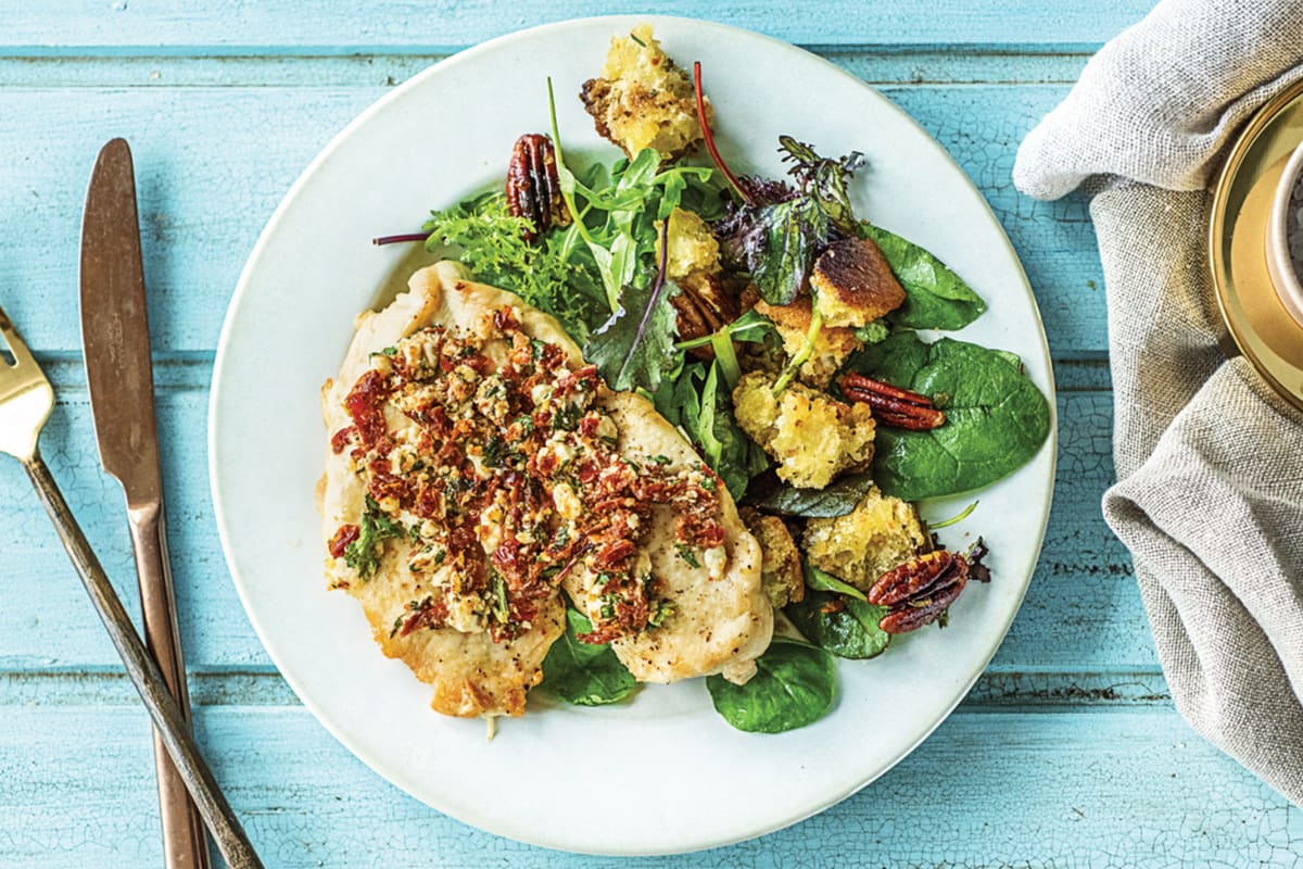Festive Sundried Tomato and Fetta Chicken