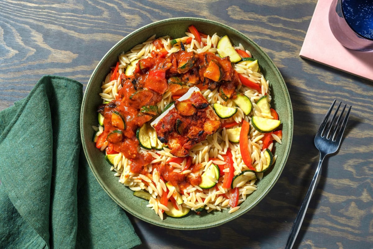 Feta Uit De Oven Met Orzo Recept Hellofresh