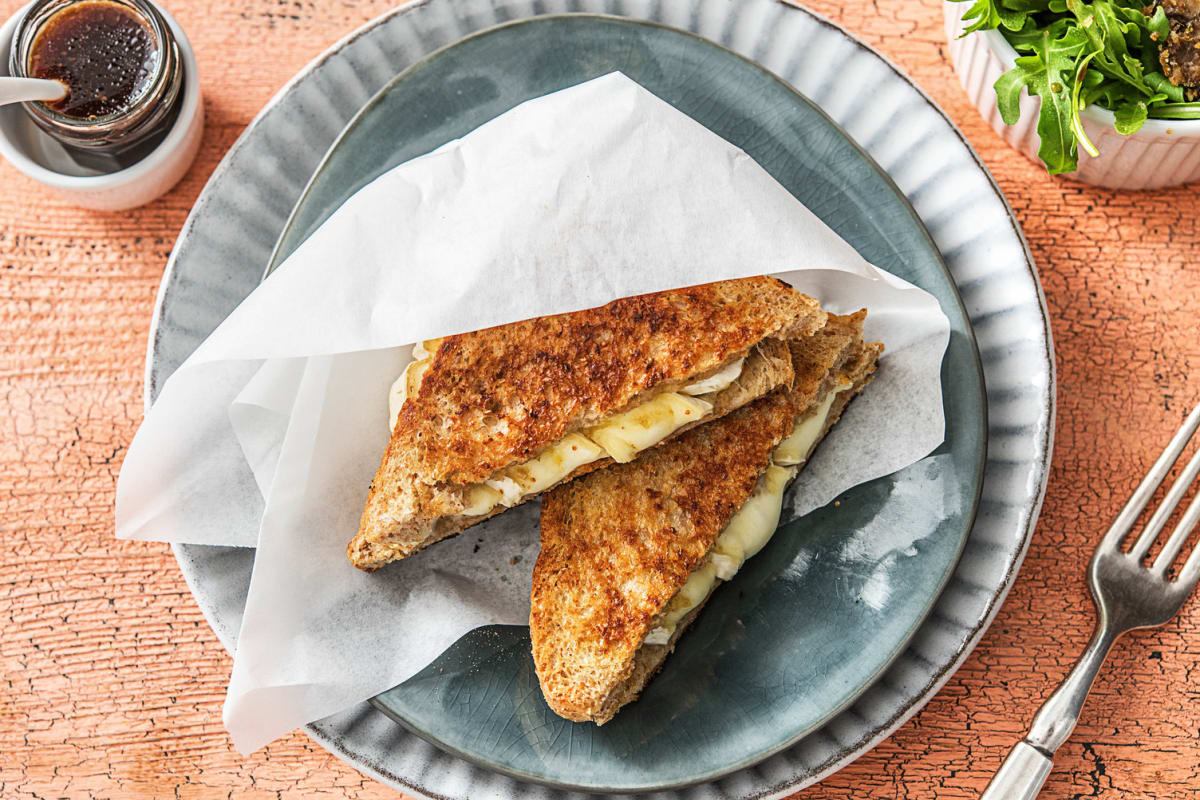 Fig and Brie Grilled Cheese
