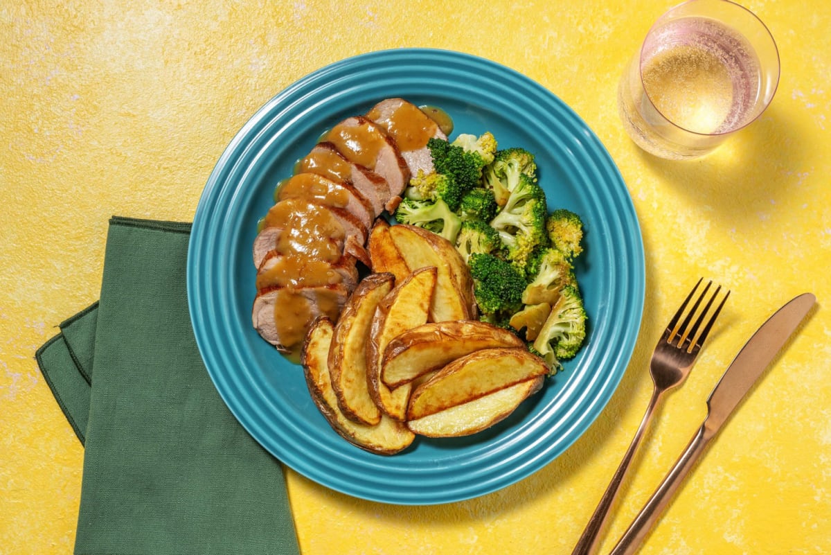 Fig-Maple Pork Tenderloin