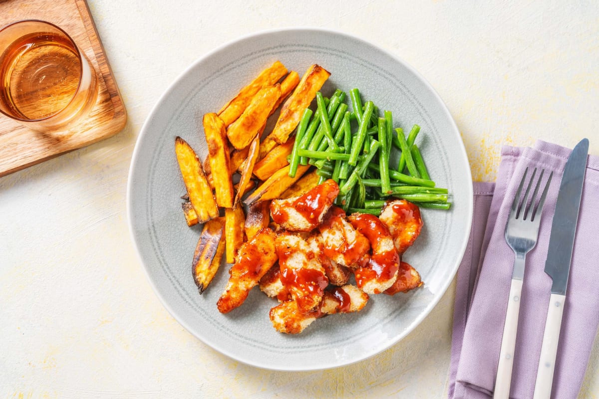 Filets de poulet au chili doux