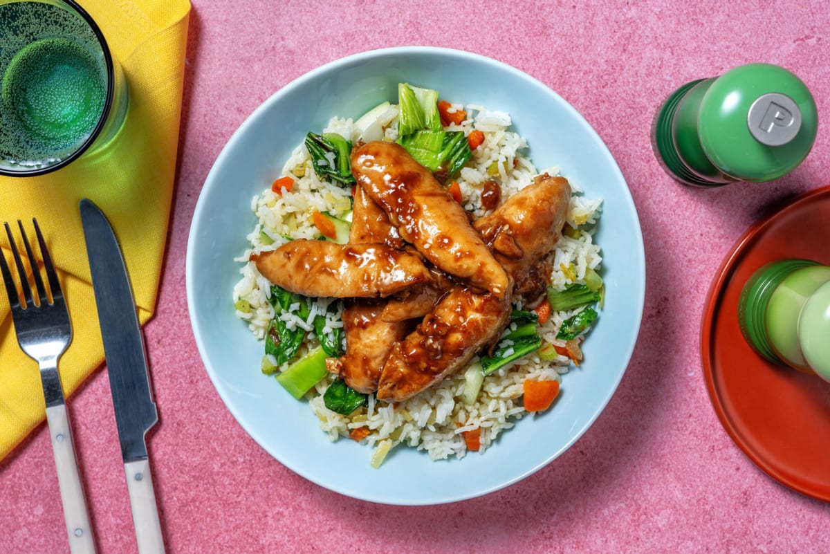 Easy Sesame Double Chicken Tenders