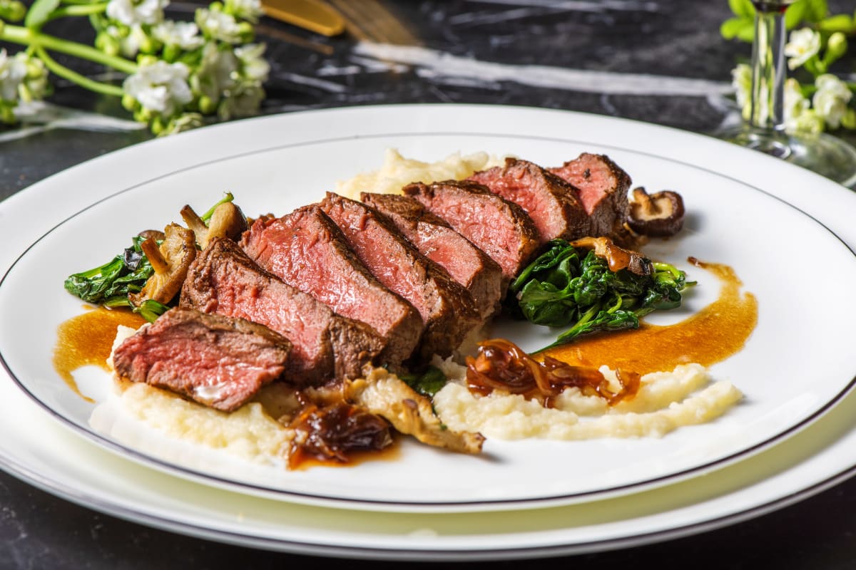 Fillet Steak, Celeriac & Truffle Puree Recipe | HelloFresh