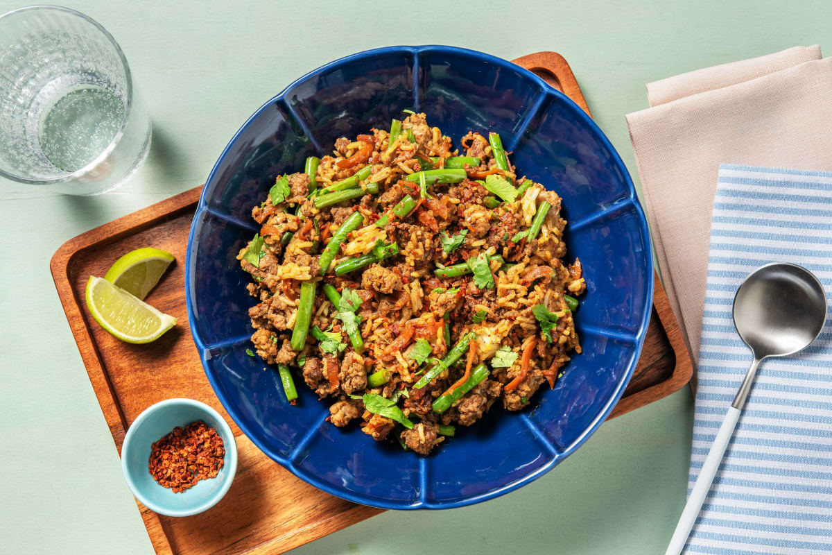 Five Spice Beef Fried Rice