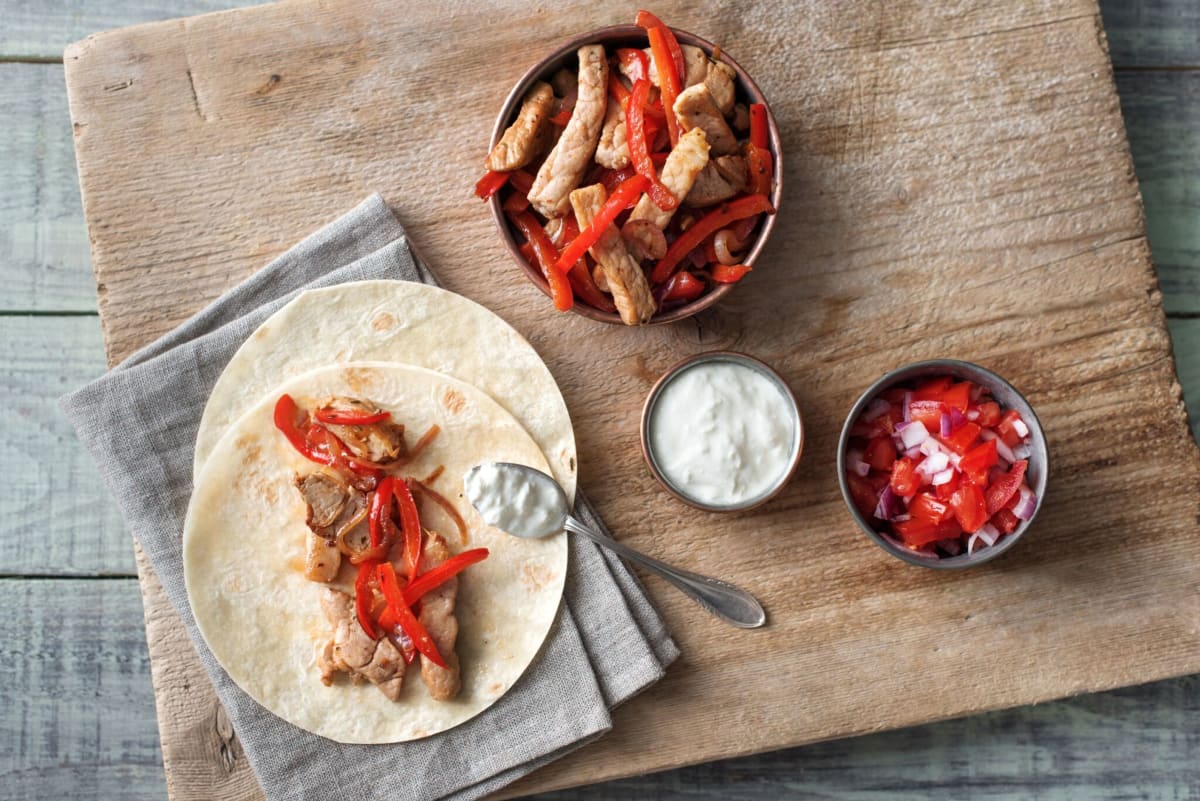 Pork Fajitas