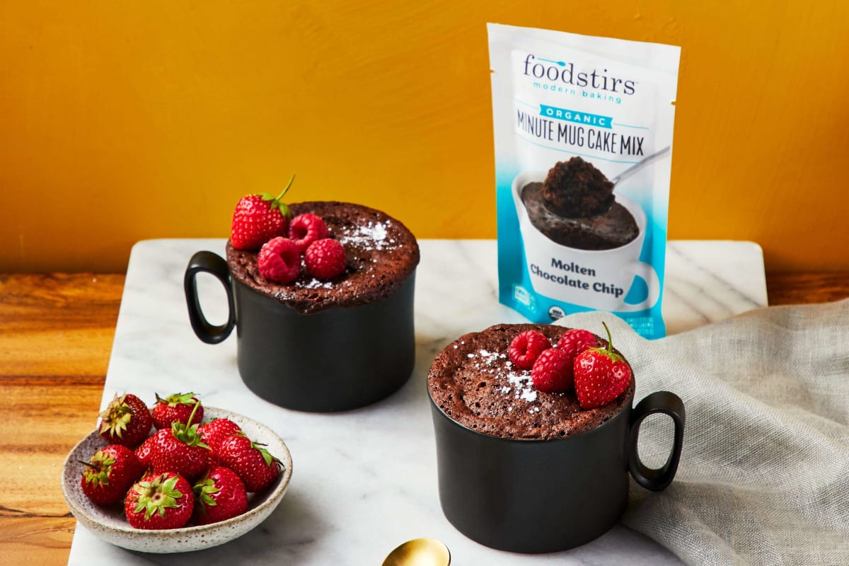 Foodstirs Molten Chocolate Mug Cake