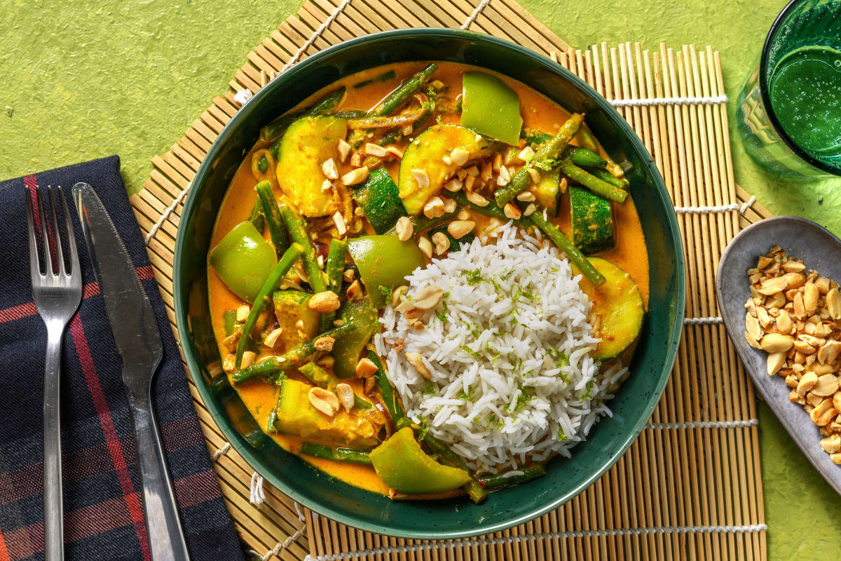 Fragrant Thai Style Veggie Curry