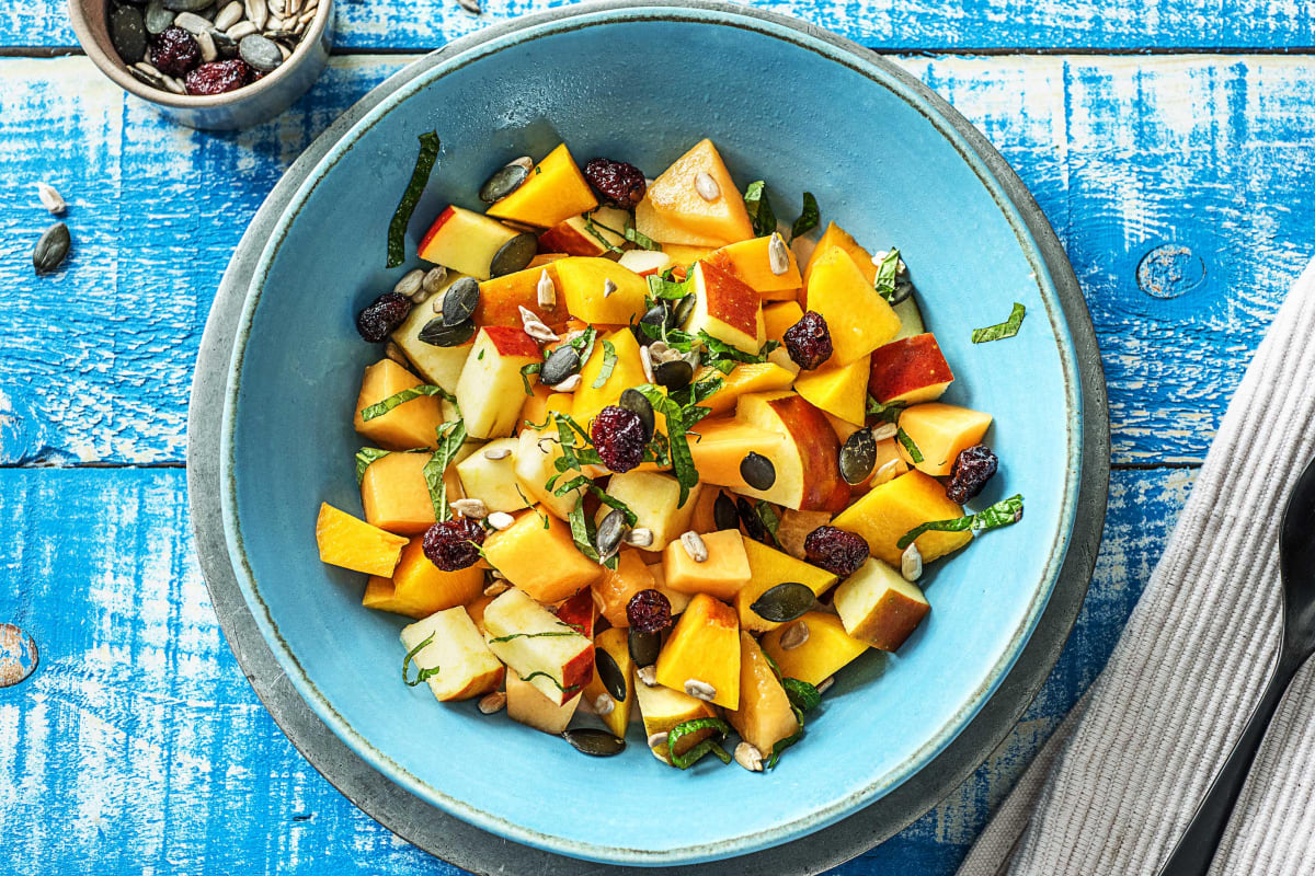 Salade de fruits aux noix