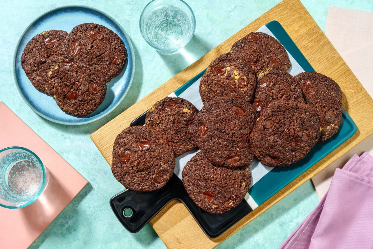 Fudgy Brownie Cookies